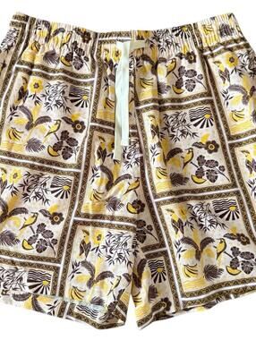Forever 21 Men's Floral Drawstring Shorts